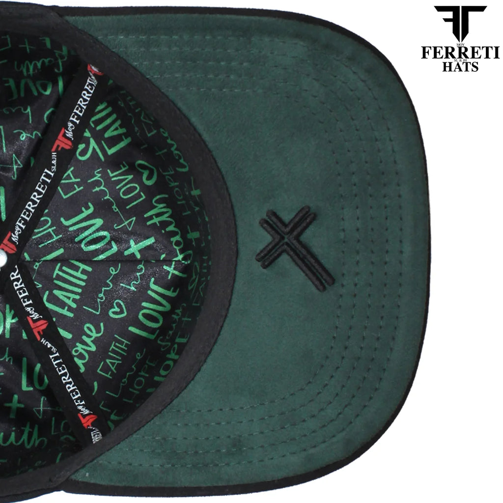 MEN'S PREMIUM VIRGEN DE GUADALUPE BLACK CAP