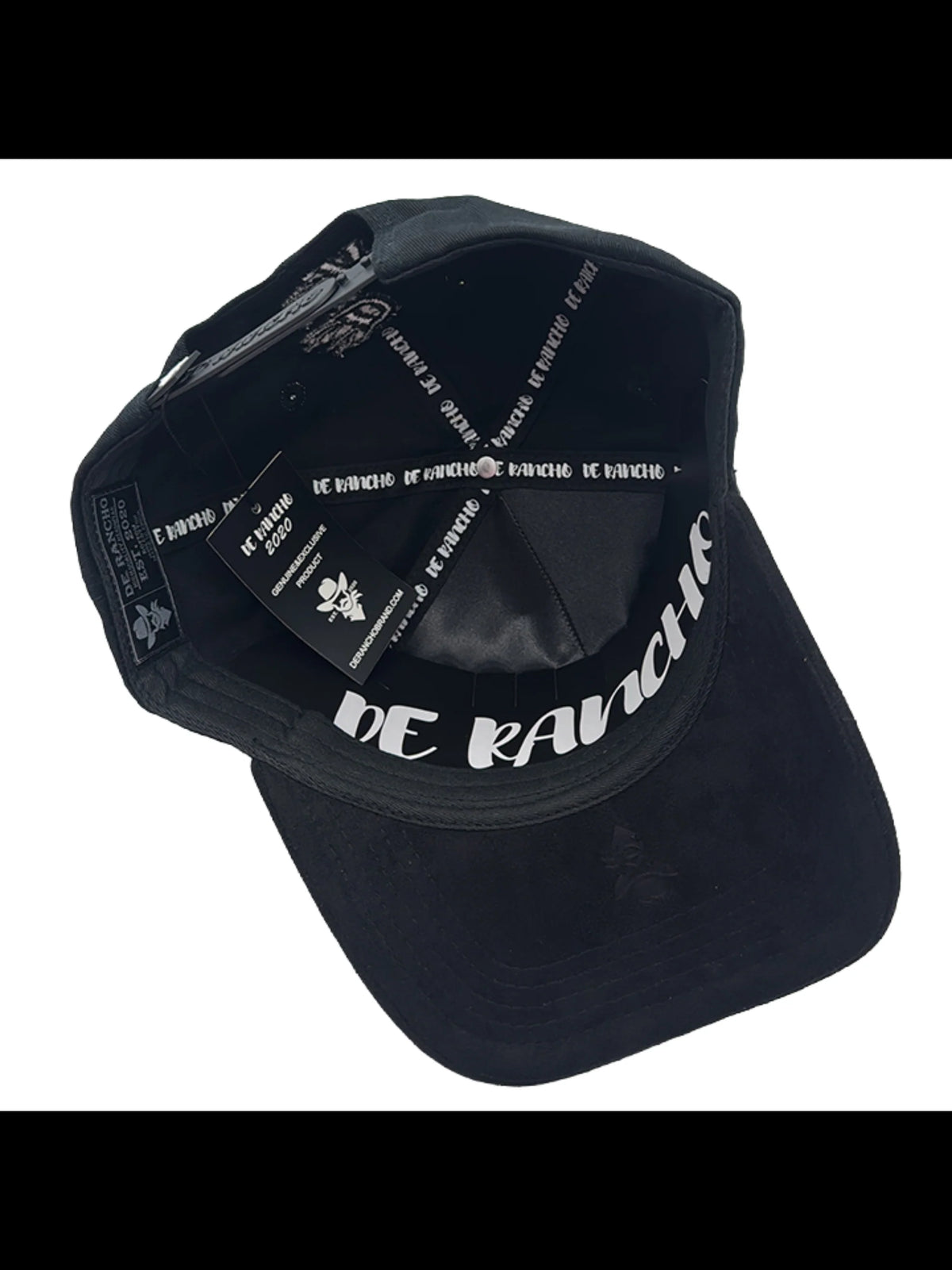 DE RANCH CHANGING COLOR FLAMA CURVE BLACK CAP