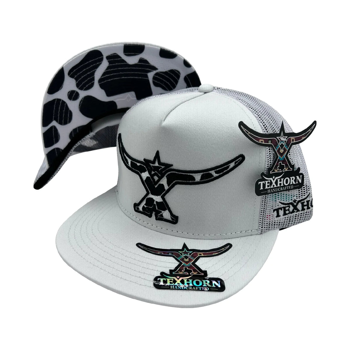 TEXHORN WHITE COW CAP