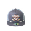 DE RANCHO COW GREY CAP
