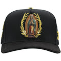 MEN'S PREMIUM VIRGEN DE GUADALUPE BLACK CAP