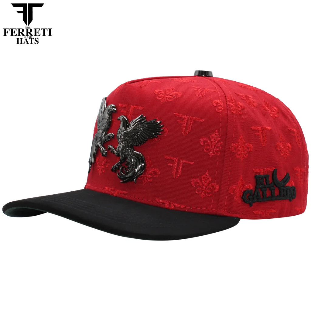 MENS PREMIUM GALLOS RED CAP