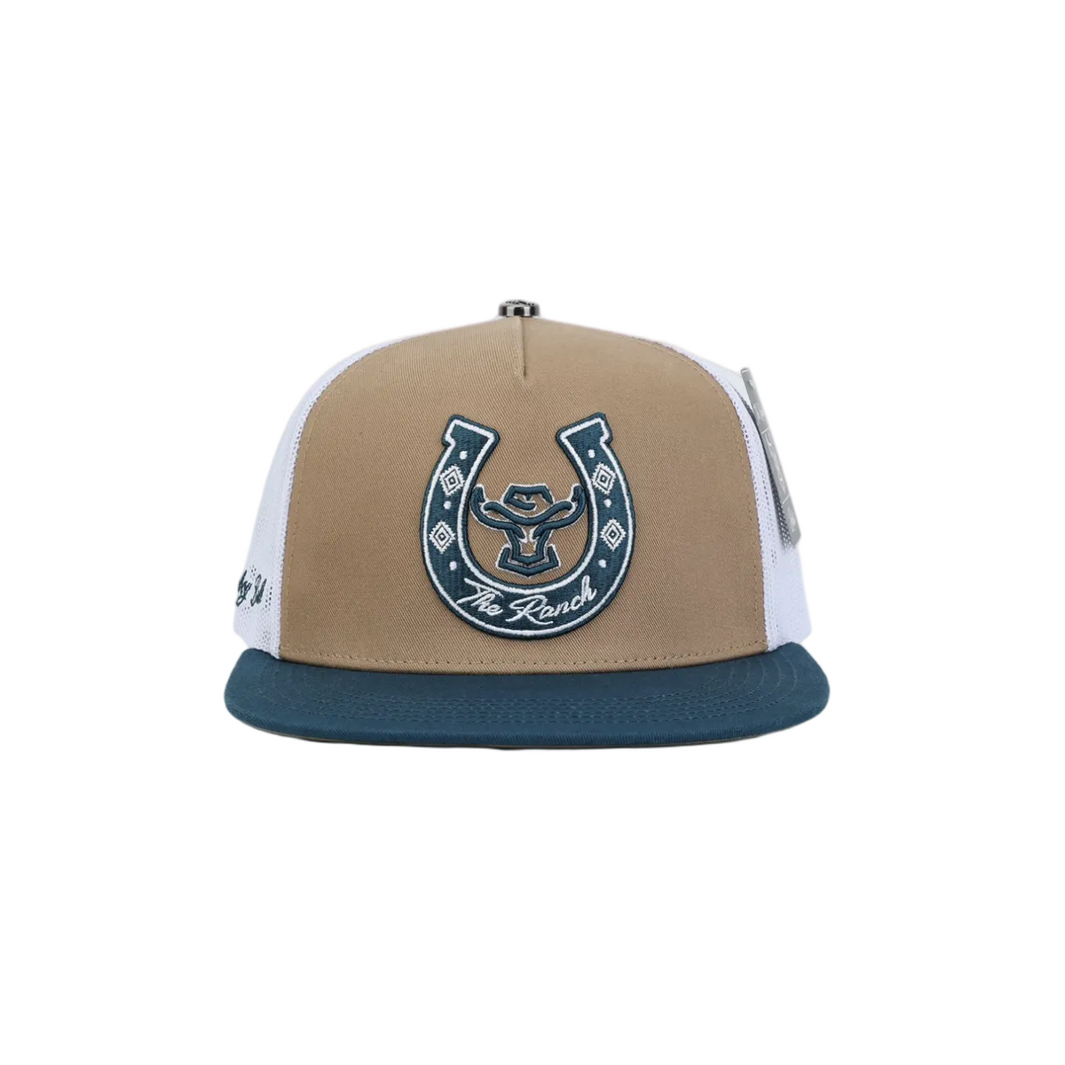 THE RANCH HAT HERRADURA TAN TURQUOISE CAP