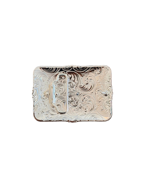 Black & Gold Longhorn Star Buckle