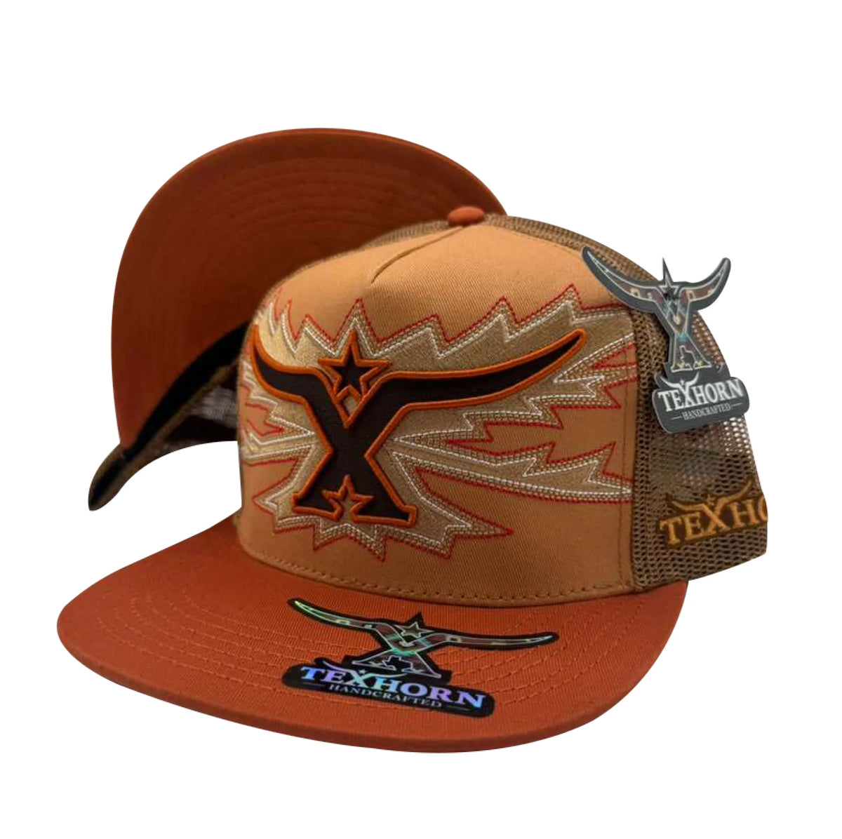 TEXHORN ANAHUAC AZTEC ORANGE CAP