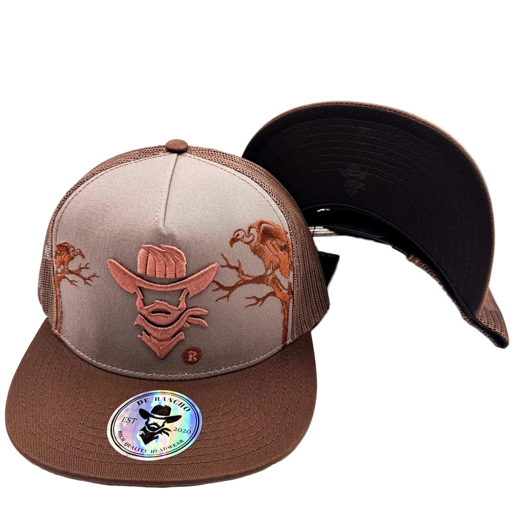 DE RANCHO ZOPILOTE BROWN CAP