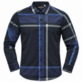 MENS PREMIUM 290-07 WESTERN SHIRT ROYAL BLACK