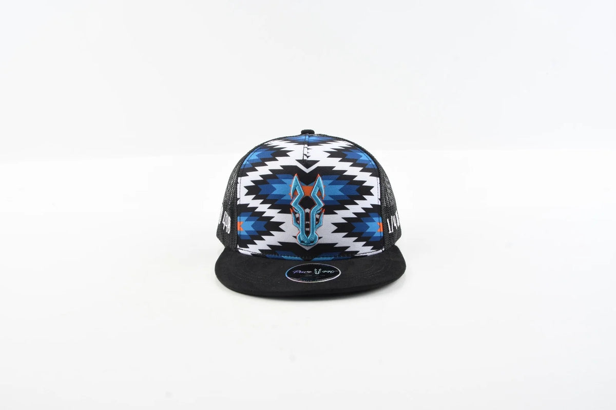 MENS 440 BLUE AZTEC CAP