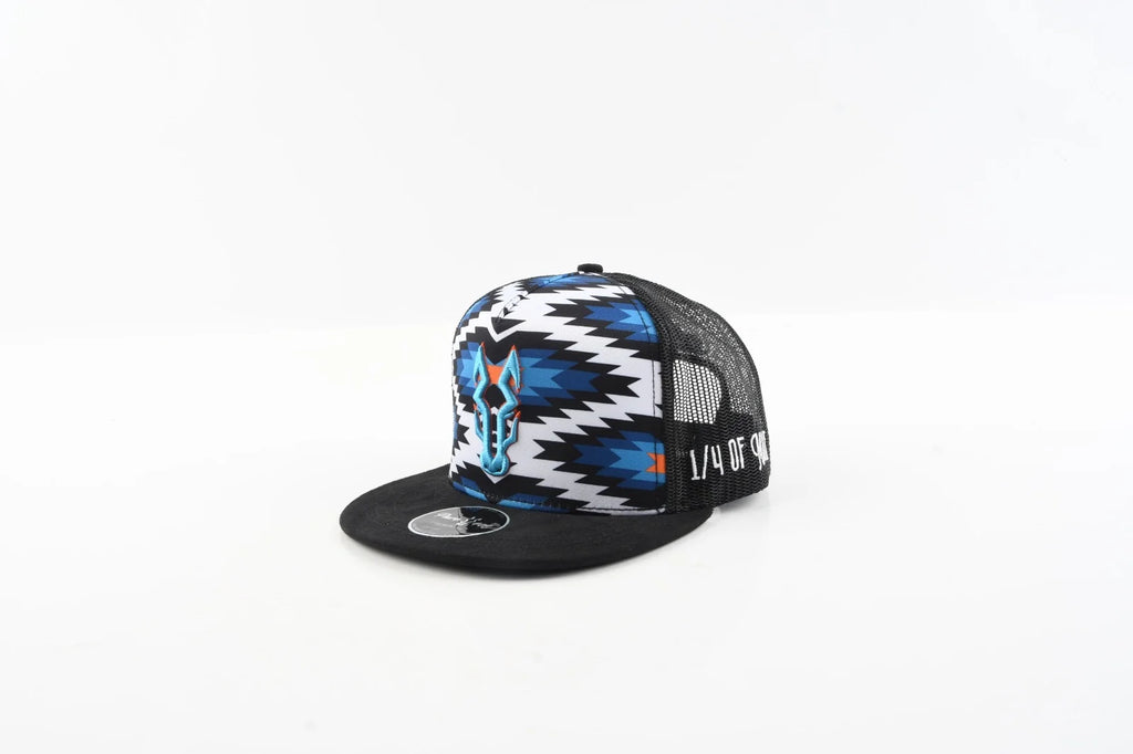 MENS 440 BLUE AZTEC CAP
