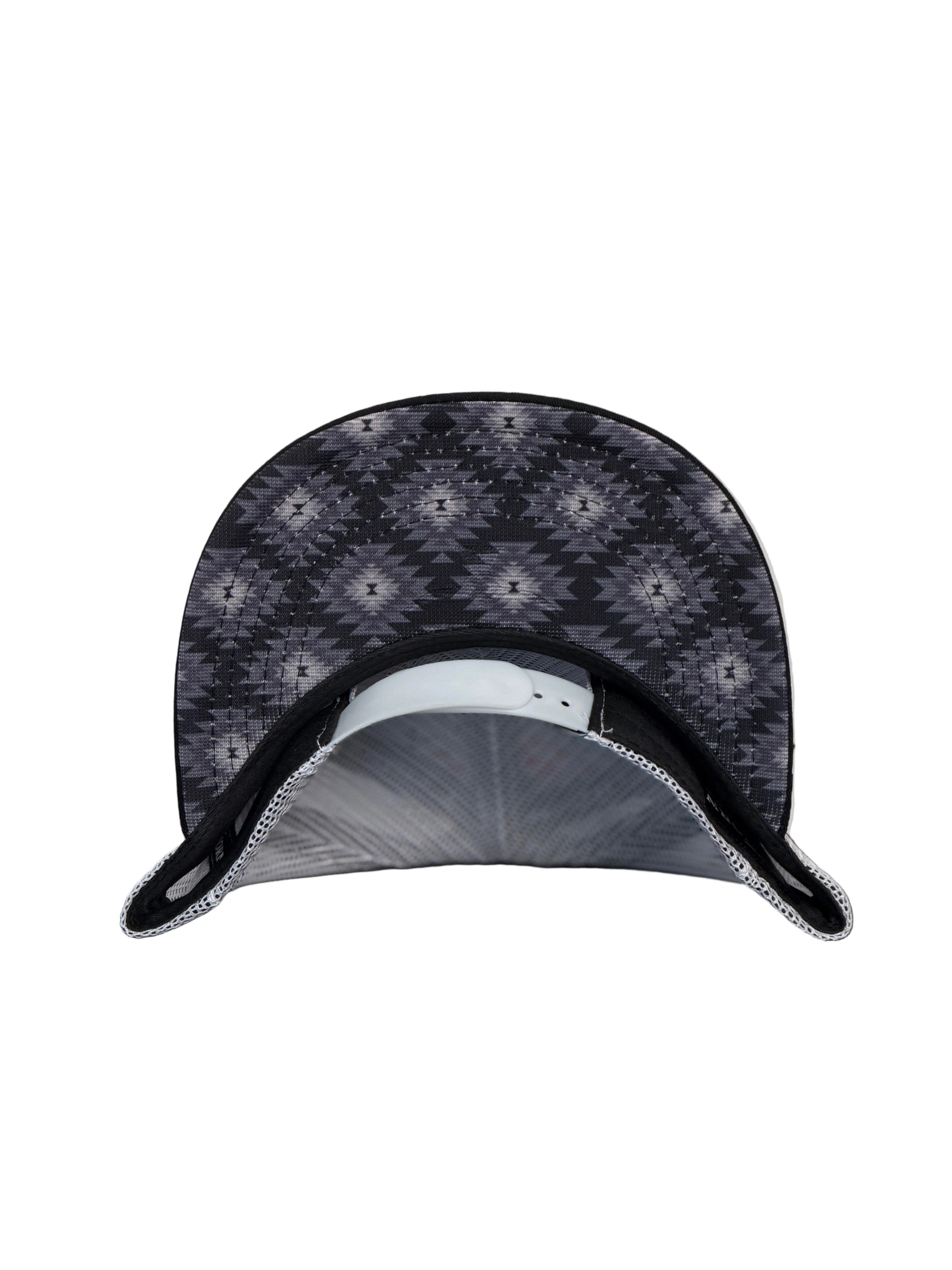 TEXHORN LOGO AZTEC BLACK CAP