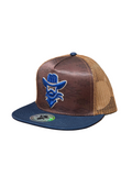 DE RANCHO VAQUERO AZTEC BROWN-BLUE CAP