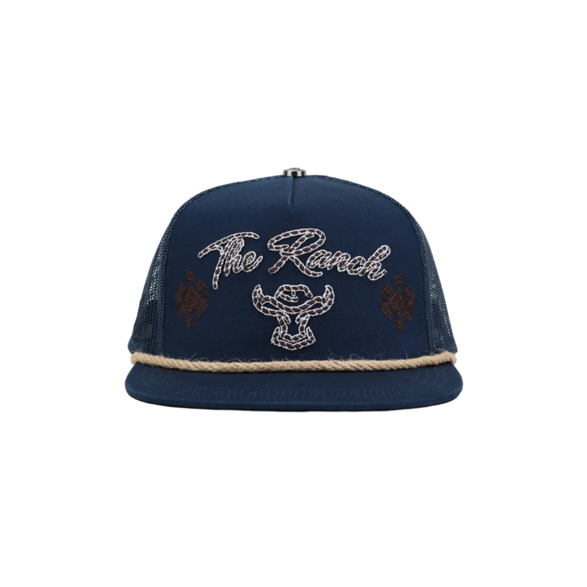 THE RANCH HAT NAVY RETRO CAP