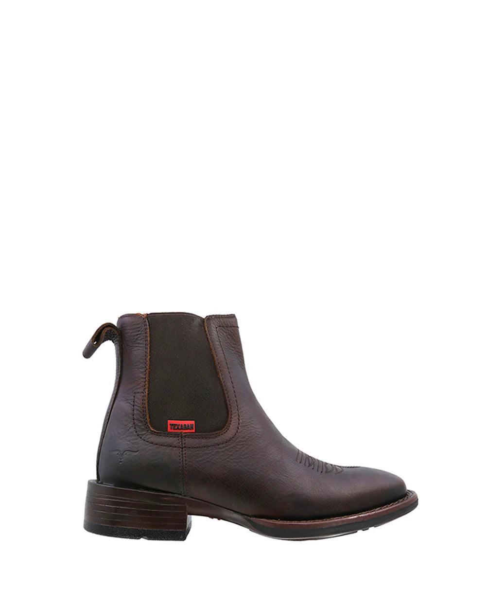 MENS ALAMO SHORT BOOT HONEY-MIEL SQUARE TOE