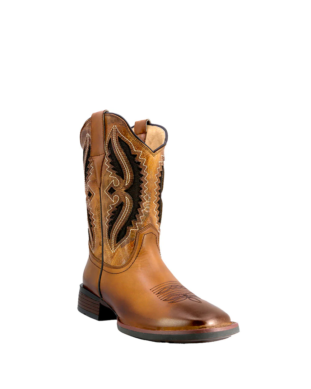 MENS ALAMO BOOT TERRANOVA HONEY SQUARE TOE