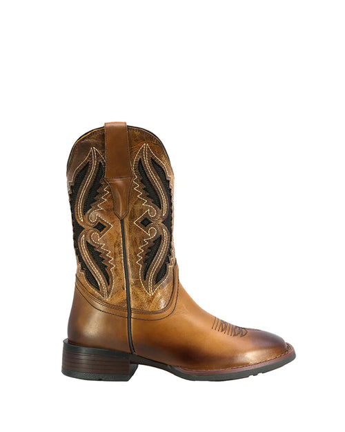 MENS ALAMO BOOT TERRANOVA HONEY SQUARE TOE
