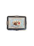 SQUARE ROSEGOLD-BLACK CARDS DESING BUCKLE