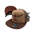 TEXHORN EL MORAL AZTEC BROWN CAP