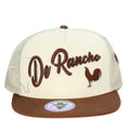 DE RANCHO GALLOS BEIGE WESTERN CAP