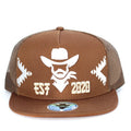 DE RANCHO AZTEC BROWN WESTERN CAP