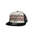 LOST CALF MEXICALI AZTEC BEIGE BLACK CAP