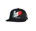 LOST CALF MEXICO FEATHER BLACK CAP