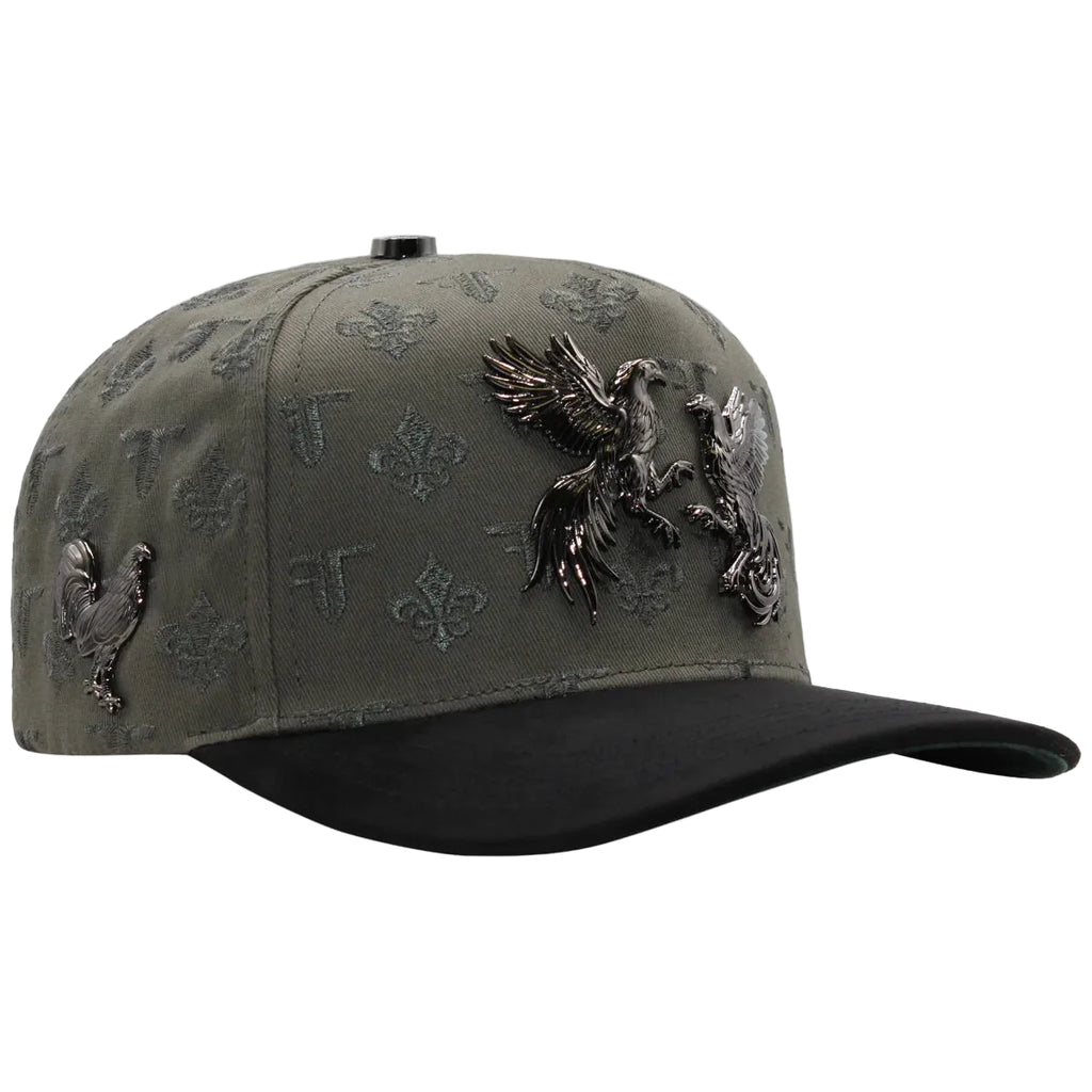 MEN'S CAP GALLOS SILVER FULL GREY/BLACK