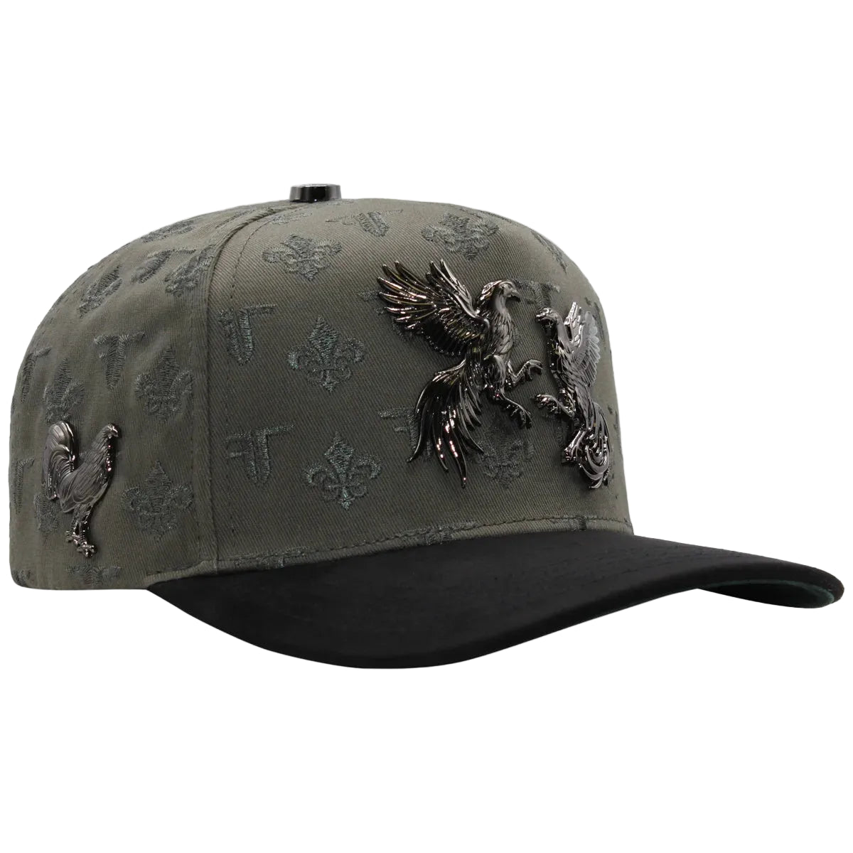 MEN'S CAP GALLOS SILVER FULL GREY/BLACK