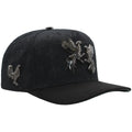MEN'S CAP GALLOS SILVER FULL BLACK