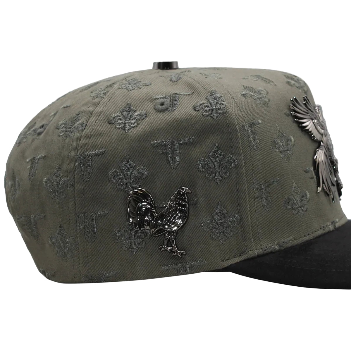 MEN'S CAP GALLOS SILVER FULL GREY/BLACK