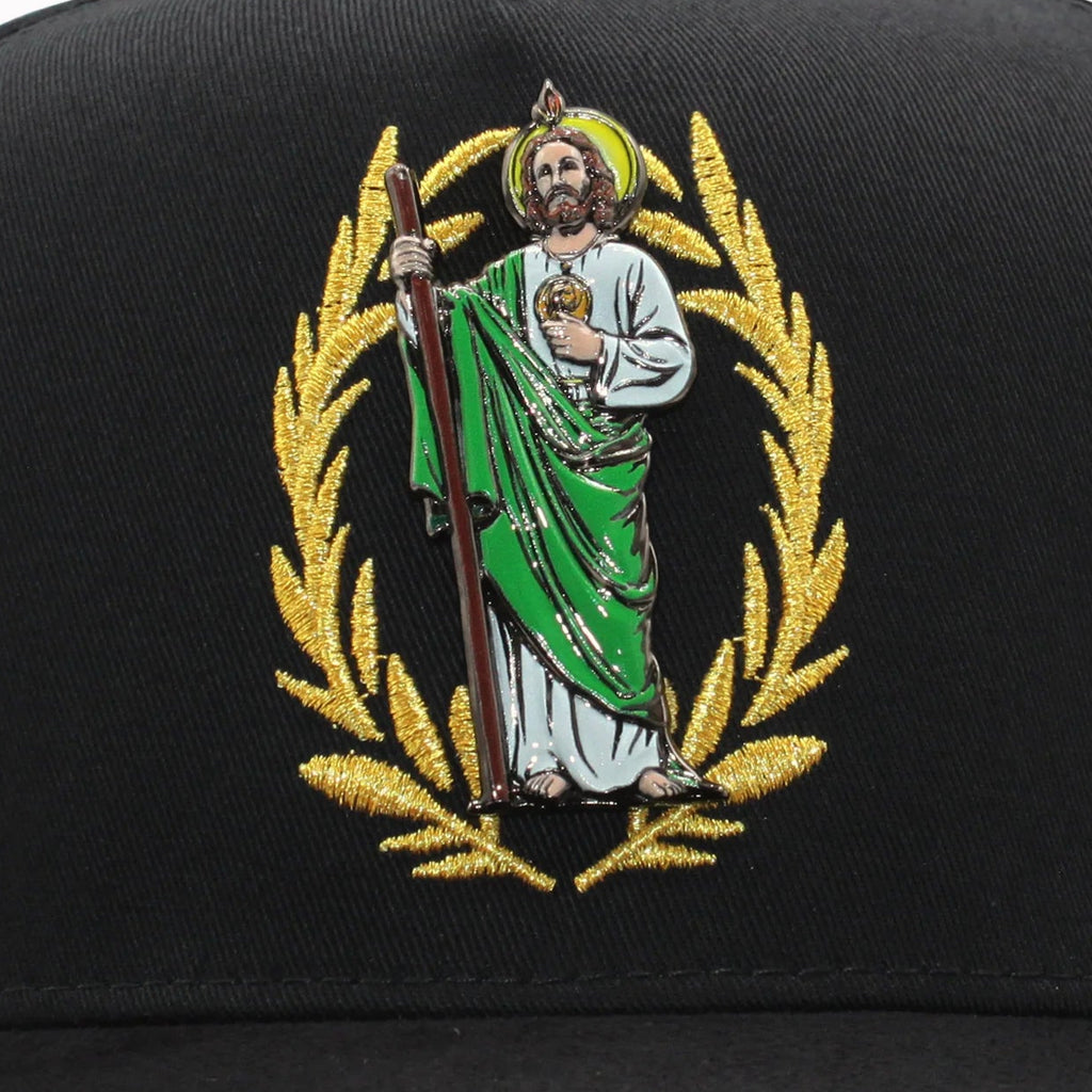 MEN'S PREMIUM SAN JUDAS BLACK CAP