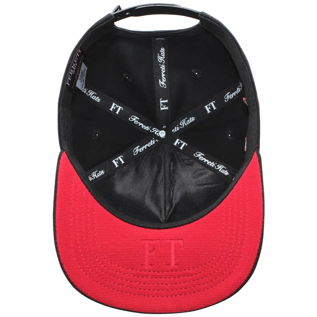 MEN'S PREMIUM PANTERA BLACK/RED CAP