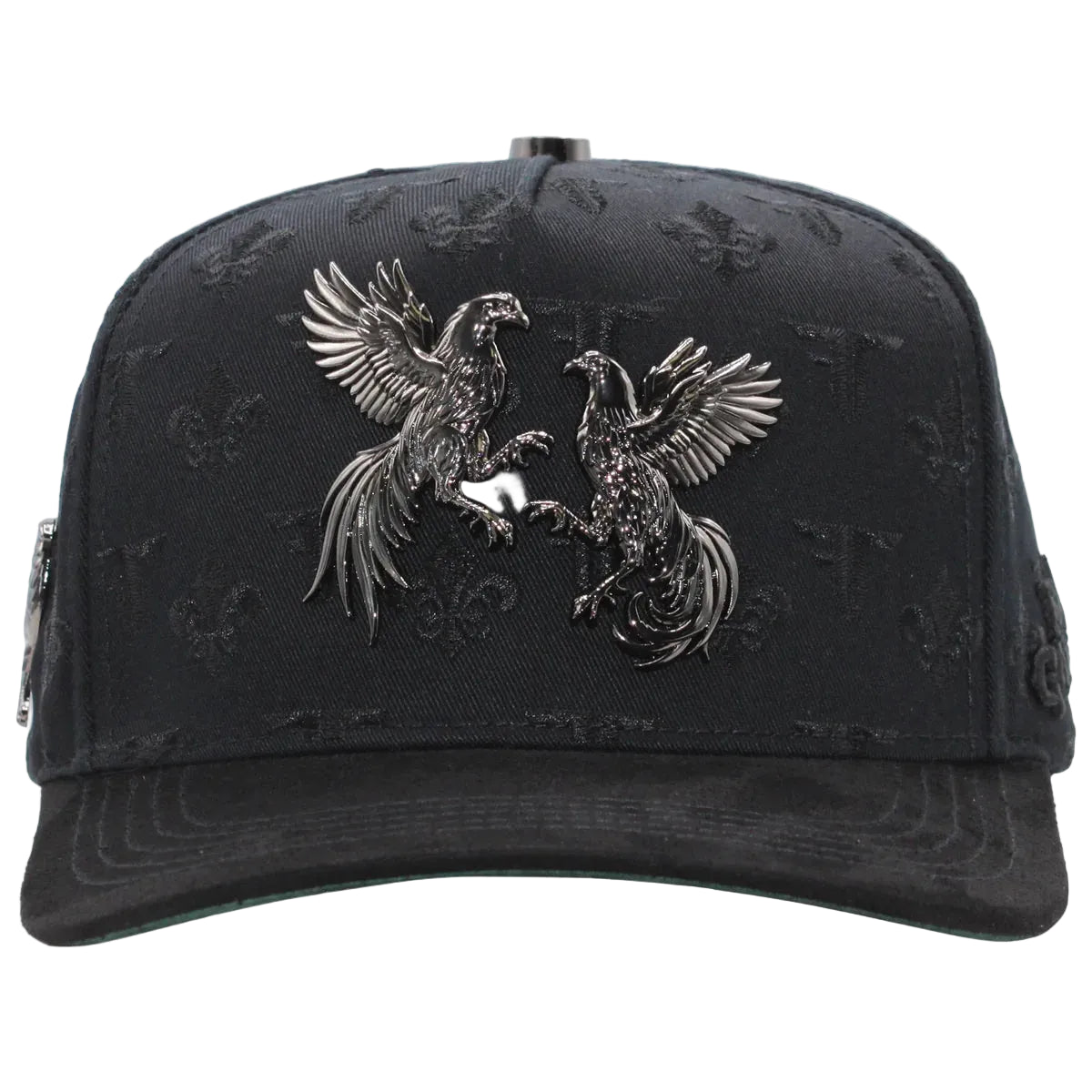 MEN'S CAP GALLOS SILVER FULL BLACK
