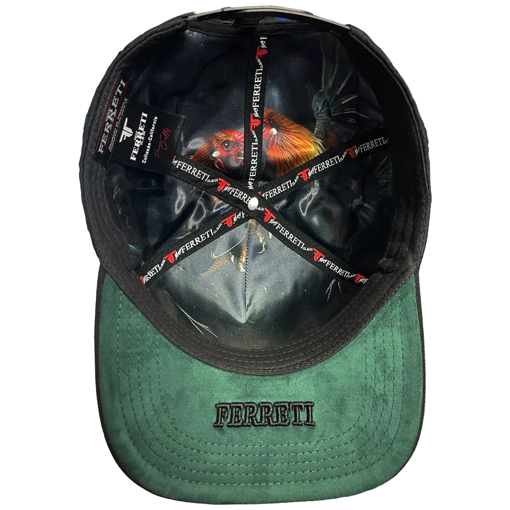 MEN'S CAP GALLOS SILVER FULL BLACK