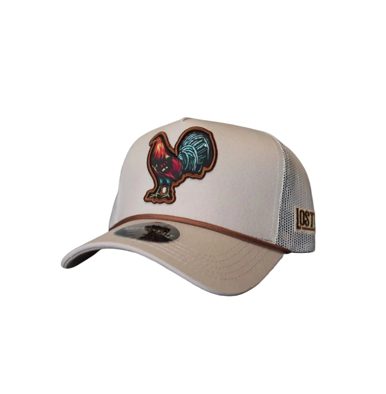 LOST CALF GALLOS CURVE BEIGE CAP