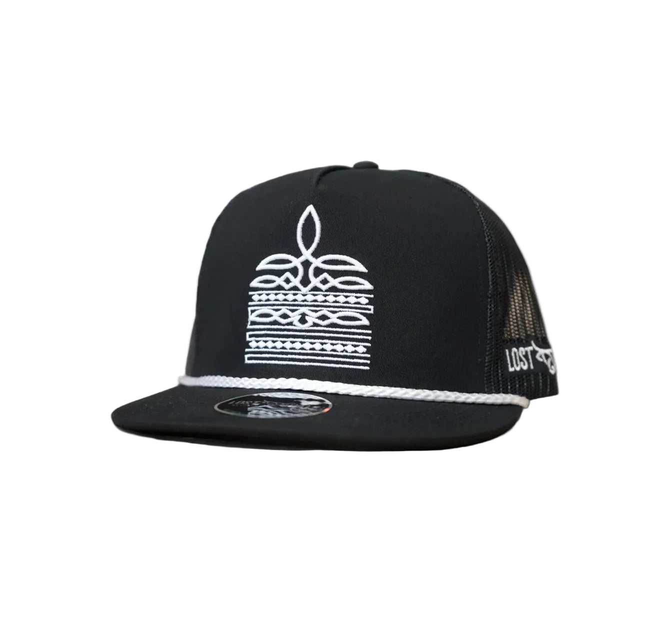 LOST CALF BOOT DESING BLACK CAP