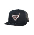 LOST CALF COW HIDE DESING BLACK CAP