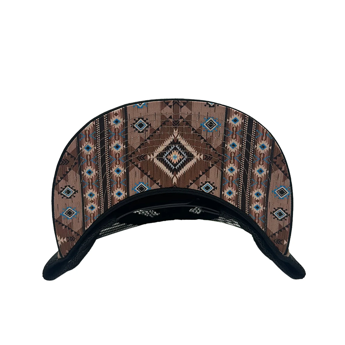 DE RANCHO HORSES BLACK-BROWN CAP