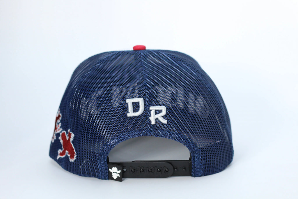 DE RANCHO GALLOS BLUE-RED CAP