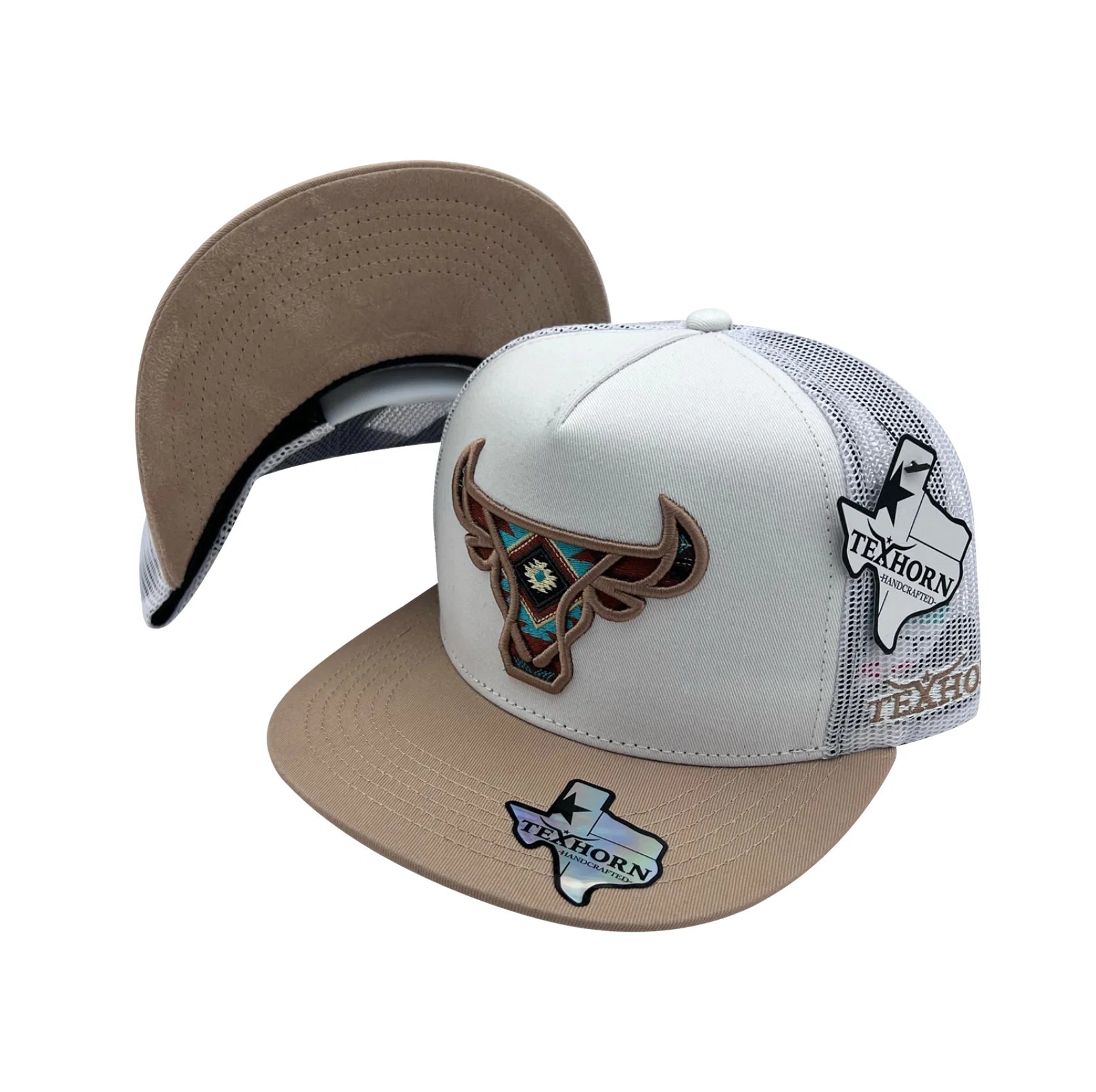 TEXHORN ALICE CATTLE WHITE-BULL CAP