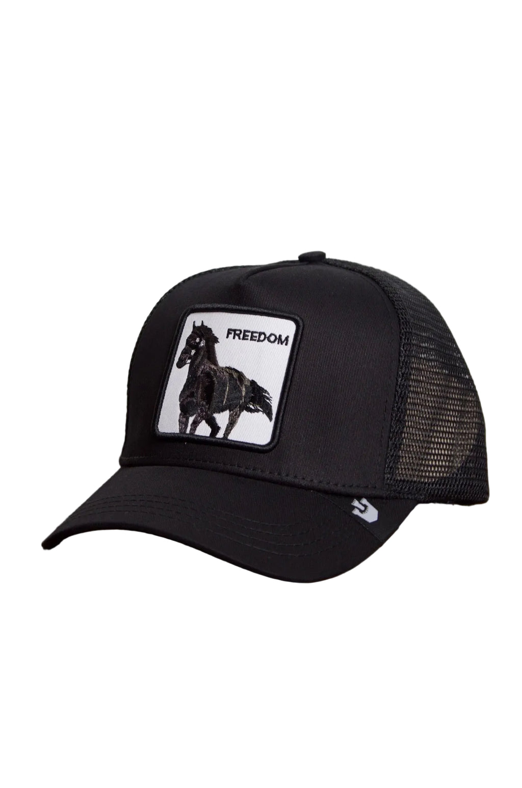 THE RANCH ANIMALS FREEDOM FULL BLACK CAP