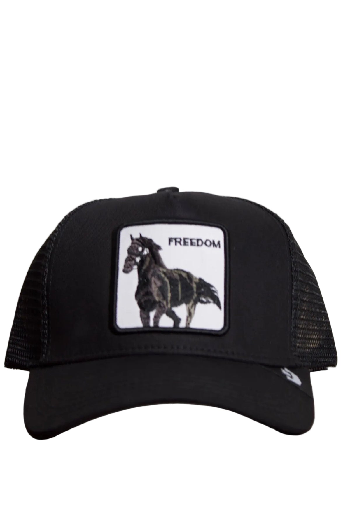 THE RANCH ANIMALS FREEDOM FULL BLACK CAP