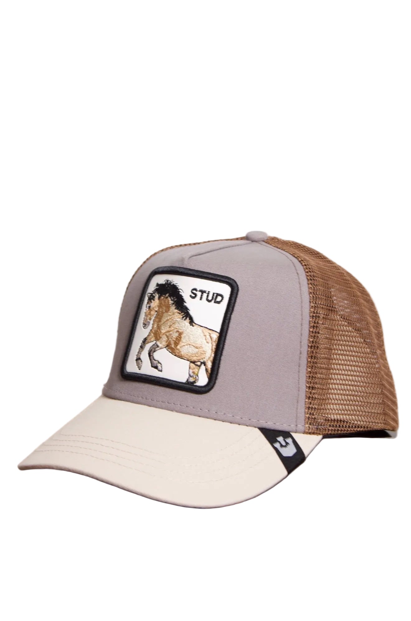 THE RANCH ANIMALS STUD HORSE BEIGE CAP