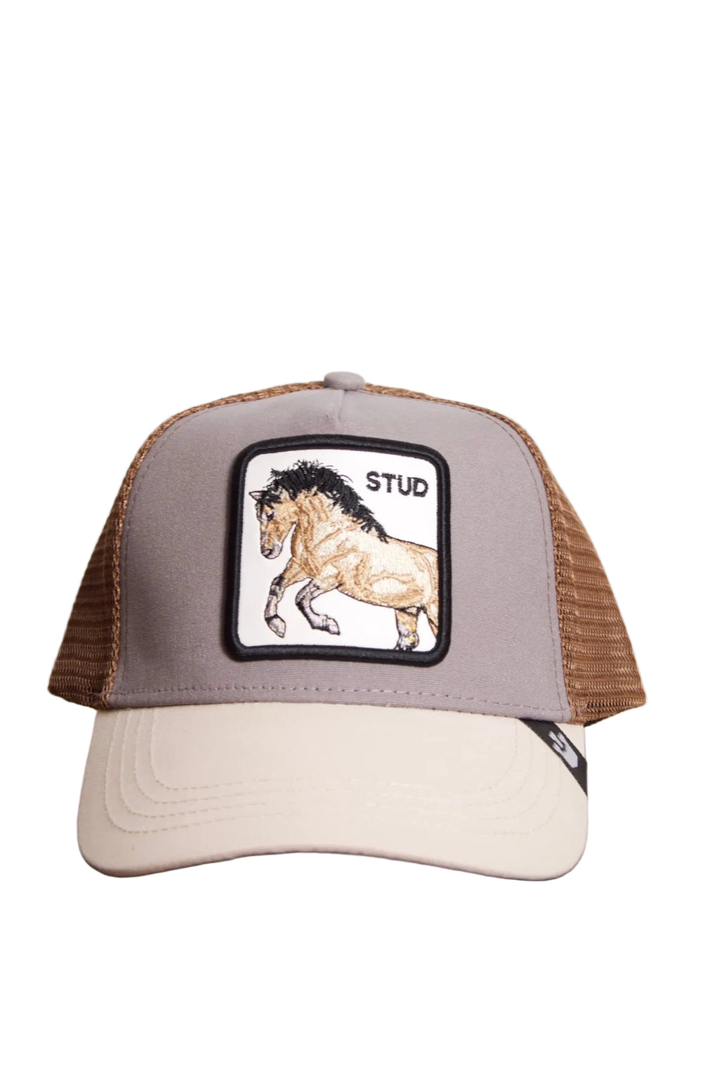 THE RANCH ANIMALS STUD HORSE BEIGE CAP
