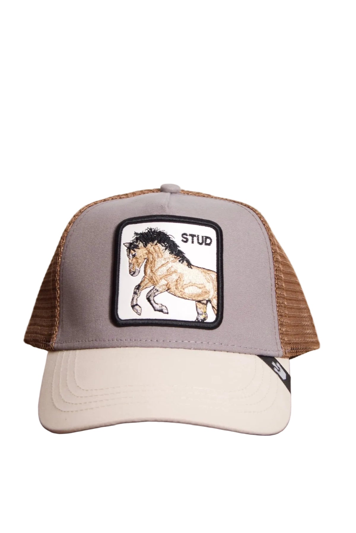 THE RANCH ANIMALS STUD HORSE BEIGE CAP