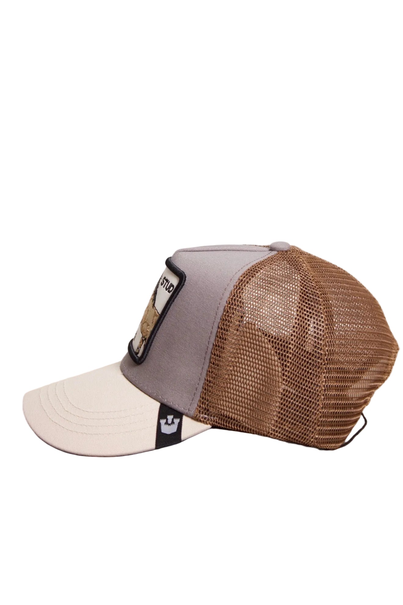THE RANCH ANIMALS STUD HORSE BEIGE CAP