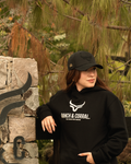 RANCH CORRAL UNISEX TEAM LOGO BLACK HOODIE